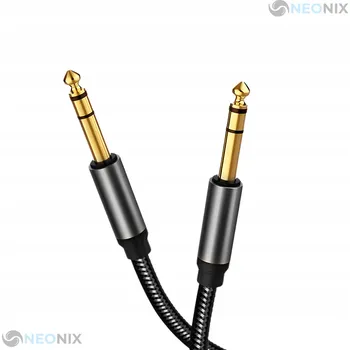 Audio kabel Kabel audio Jack 6,35 mm na Jack 6,35 mm, Odolný, 2 m