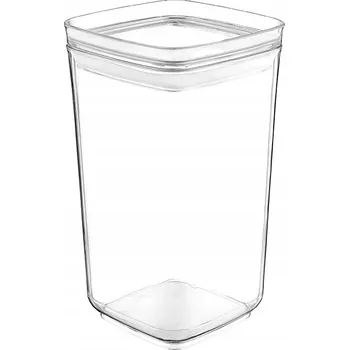 Dóza na potraviny ČTVERCOVÁ NÁDOBA NA SYPKÉ POTRAVINY STORI 750ML