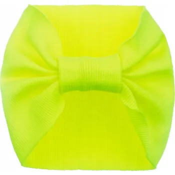 Čelenka Dívčí čelenka s mašlí v pruhované zelené barvě Ambra, vel. 46/50