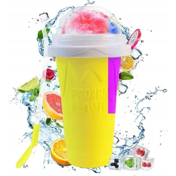 Kelímek na zmrzlinu, granitu, sorbety, ledovou tříšť, koktejly s lžičkou/brčkem 330 ml