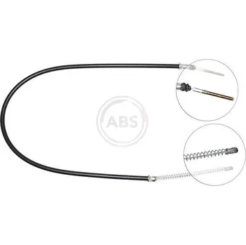 Lanko parkovací brzdy Tažné lanko, parkovací brzda A.B.S. K12598