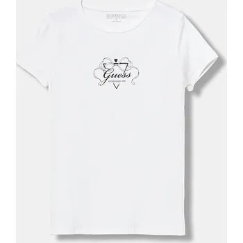 Chlapecké tričko Dětské tričko Guess J5BI02.J1314.9BYA bílá 00X, vel. 158-166