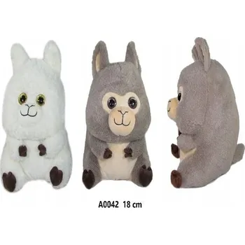 plyšák PLYŠÁK ALPAKA KOULE 18 CM