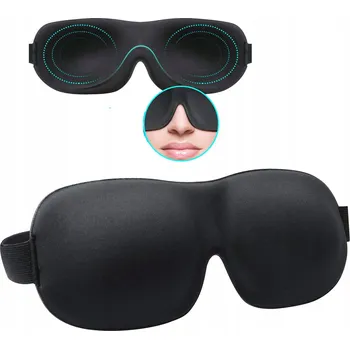 Škraboška na spaní Elite maska na spaní polyester černá