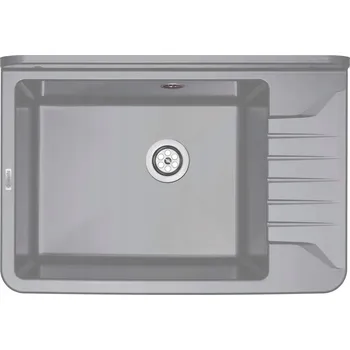 Tectonitový dřez Dřez Deante GARDEN ocel odstíny šedé