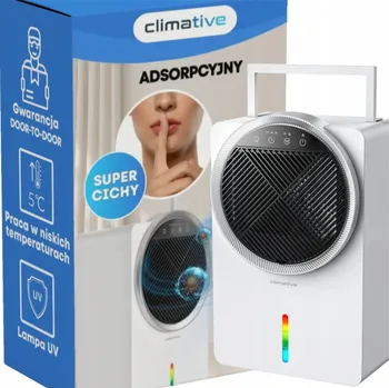 Odvlhčovač vzduchu Odvlhčovač vzduchu Climative DH-250 Adso UV 345 W 2,5 l/