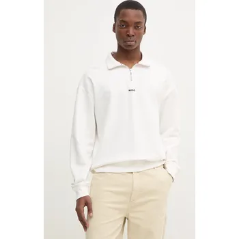 Dámská mikina Bavlněná mikina HUGO Durty244 50525881 bílá 00X, vel. M