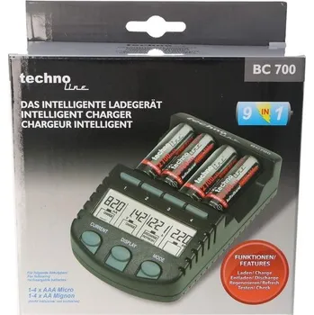 Nabíječka baterií La Crosse Technology RS700 s LCD obrazovkou