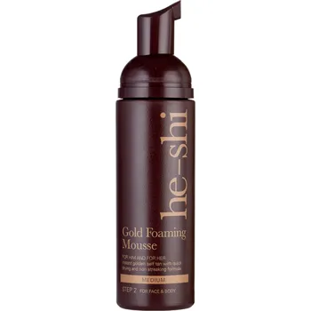 Opalování He-Shi Gold Foaming Mousse