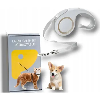 Vodítko pro psa VELKÝ PES do 50 KG - LEHKÉ VODÍTKO pro PSA / AUTOMATICKÉ PEVNÉ NAVÍJECÍ PÁSKOVÉ VODÍTKO