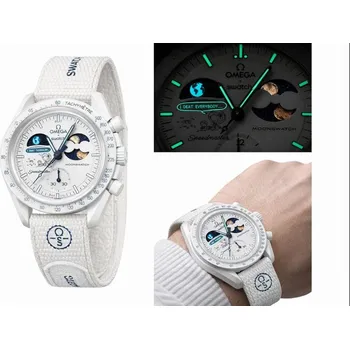 Hodinky Hodinky omega Moonshine Gold White LIMITOVANÁ edice