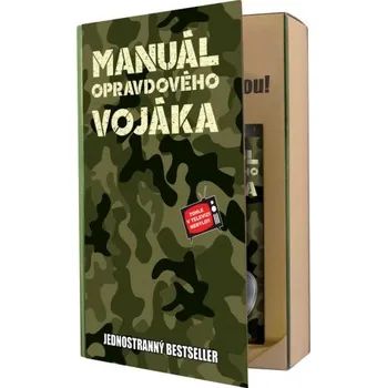 Kosmetická sada Bohemia Gifts Dárkové balení kosmetiky, Kniha pro Vojáka