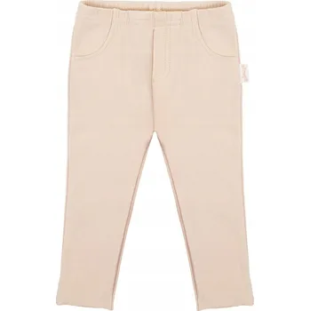 Dívčí legíny Dívčí teplákové legíny béžové Nicol, vel. 134