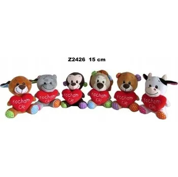 plyšák PLYŠÁK MEDVĚD PES LEV SLON VALENTÝN