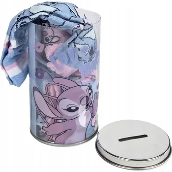 Lilo a Stitch sada ponožek v pokladničce. Velikost 27-30