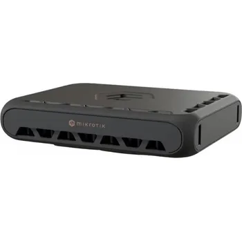 Počítač MikroTik hAP be3, 5x 2,5 GbE, 2.4+5Ghz, 802.11b/g/n/ac/ax/be, 3x USB, Wi-Fi 7, PoE in, ROS 7, L4, PSU, indoor