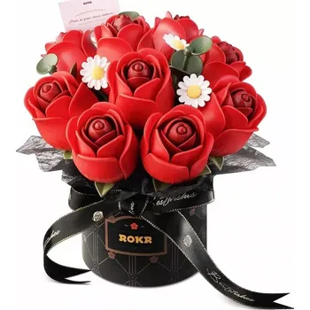 ostatní stavebnice RoboTime 3D skládačka Kytice červených růží