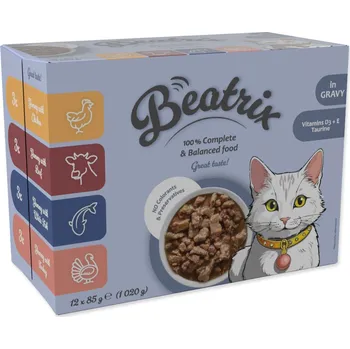 Krmivo pro kočku Kapsička Beatrix Adult box 12x85g