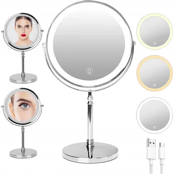 Zrcadlo Stojací zrcadlo stříbrné Bedee