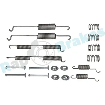 Lanko parkovací brzdy Sada přílušenství brzových čelistí RAP BRAKES R-T0196