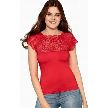 Dámská halenka Babell halenka s krátkým rukávem, střih slim fit, velikost XL