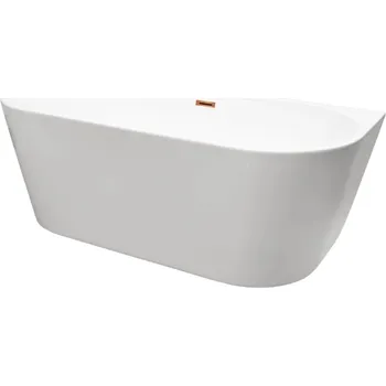 Vana Volně stojící akrylátová vana AquaUno 534, odtok uprostřed, 160 x 75 cm