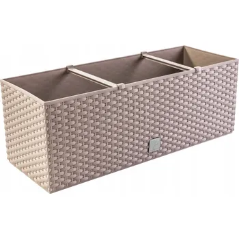 Květináč Květináč plast béžový Prosperplast 60 cm x 25 cm x 24 cm