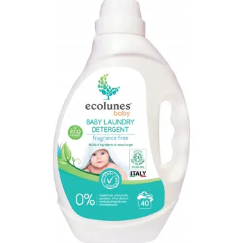 Prací prostředek ECOLUNES Hypoalergenní prací prostředek pro děti, bez parfemace, 2000 ml