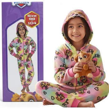 Dívčí pyžamo Kombinéza GIRLS Tlapková patrola SKYE dívčí Pyžamo 98 - 104