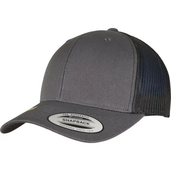 Kšiltovka Kšiltovka Flexfit Retro Trucker Recycled 2-Tone - šedá-černá