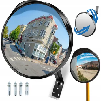 Zrcadlo Zrcadlo zrcadlo vypouklé Ayaq kulaté akrylátové 50 cm