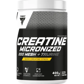 Kreatin Trec Creatine Micronized 200 Mesh + Taurine - mikronizovaný kreatin 400g
