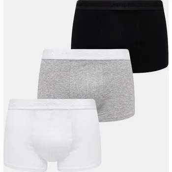 Pánské spodní prádlo Boxerky United Colors of Benetton 3-pack 3OP82X01E šedá 90X, vel. XL