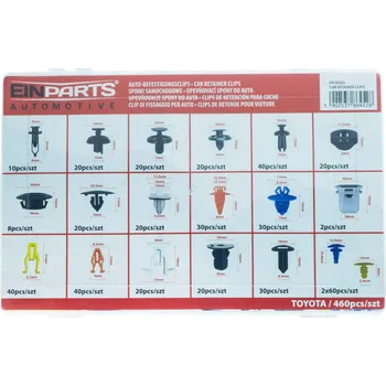 Lišta karosérie Klip, ozdobná / ochranná lišta Einparts Automotive EPCRC63