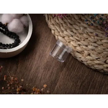 Dóza na potraviny Plastová dóza na krém 30x30 mm / 8 ml s víčkem