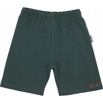Chlapecké kraťasy Chlapecké teplákové šortky šedo-zelené Nicol, vel. 92