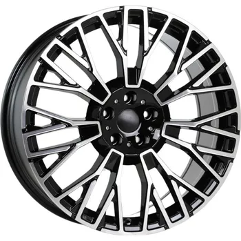 Alu kolo Alu kola Racing Line 3S1111, 21x10.5 5x112 ET43, černá + leštění (zátěžová) vhodné pro BMW X5 G05 (od 2018), BMW X6 G06 (od 2019)