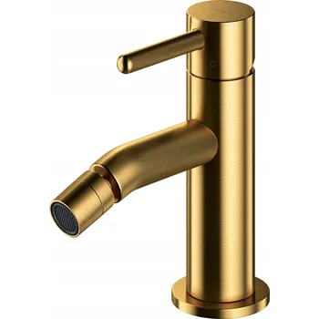 Omnires Y bidetová baterie stojánková zlatá kartáčovaná (GLB)