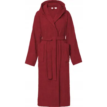Dámský župan Dámský župan Froté s kapuce, teplý dámský župan LA-193 Červený XL