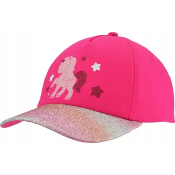 Kšiltovka Růžová Kšiltovka baseballová s nastavitelnou velikostí Jednorožec bavlna 50-54