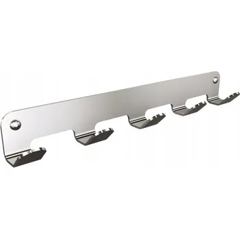 Věšák Koupelnový věšák s 5 háčky INOX leštěný ANDEX TECHNIC