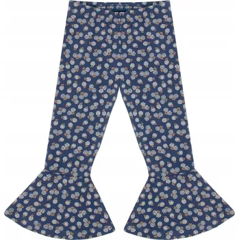 Zvonové legíny s květinovým vzorem Nicol, vel. 128