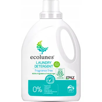 Prací prostředek Hypoalergenní prací prostředek, přírodní, bez vůně 1L ECOLUNES