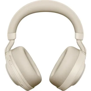 Sluchátka Bezdrátová sluchátka do uší Jabra Evolve2 85 MS Stereo Link380c, béžová NEPLATÍ