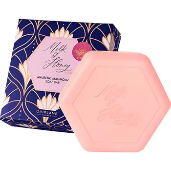 Koupelová kosmetika Oriflame Mýdlo Milk & Honey Gold Majestic Magnolia 75 g