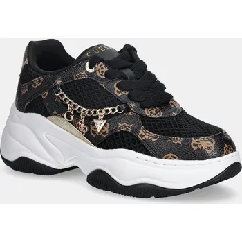 Dámské tenisky Tenisky Guess HARPAA FLPHAR.FAL12.BLKBR černá 99X, EUR 36