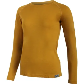 Lasting ATILA dámské merino triko, hořčicová