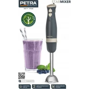 PETRA AKUMULÁTOROVÝ BLENDER A MIXÉR S METLAMI PT5394B GRYVDE
