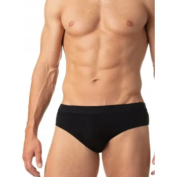 Slipy Pánské slipy Key MPP 005 bambusové 2 ks vel. L černé