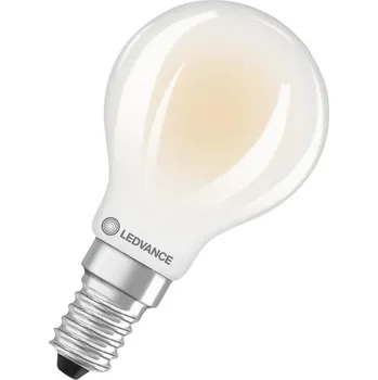 Žárovka LEDVANCE LED Classic P 60 Filament třída A S 3.8W 827 matná E14 4099854477744